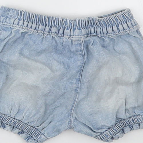 George Girls Blue   Capri Jeans Size 6-9 Months