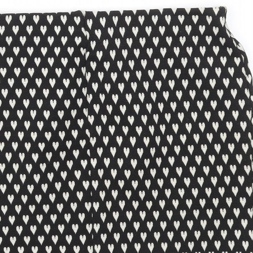 Primark Womens Multicoloured Geometric  A-Line Skirt Size 10  - stretch waistband