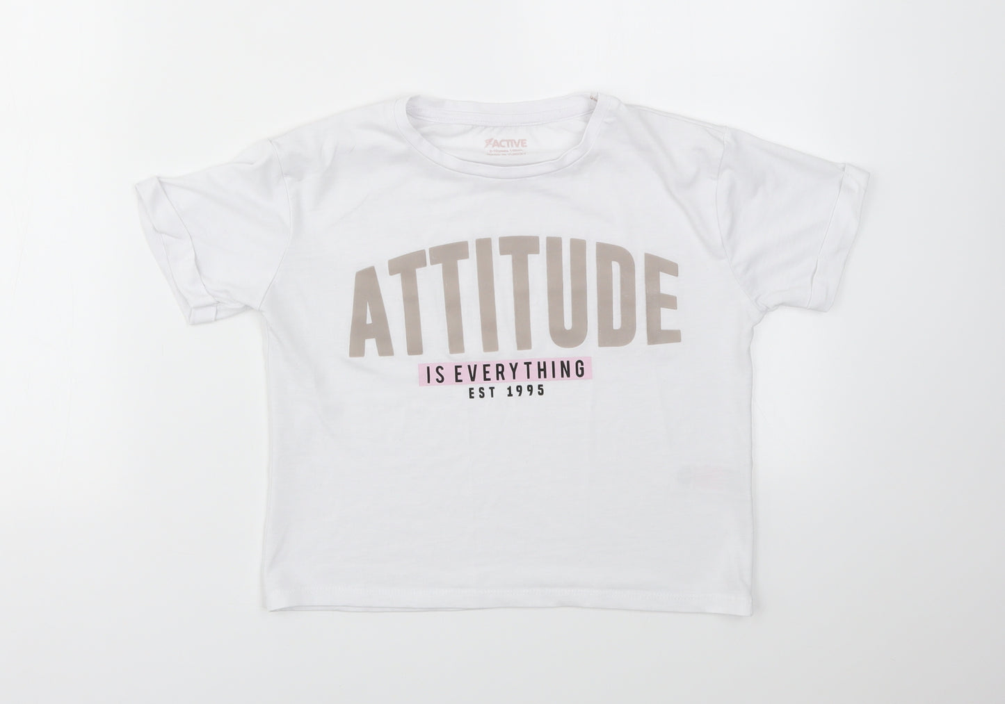 Primark Girls Multicoloured   Basic T-Shirt Size 9-10 Years