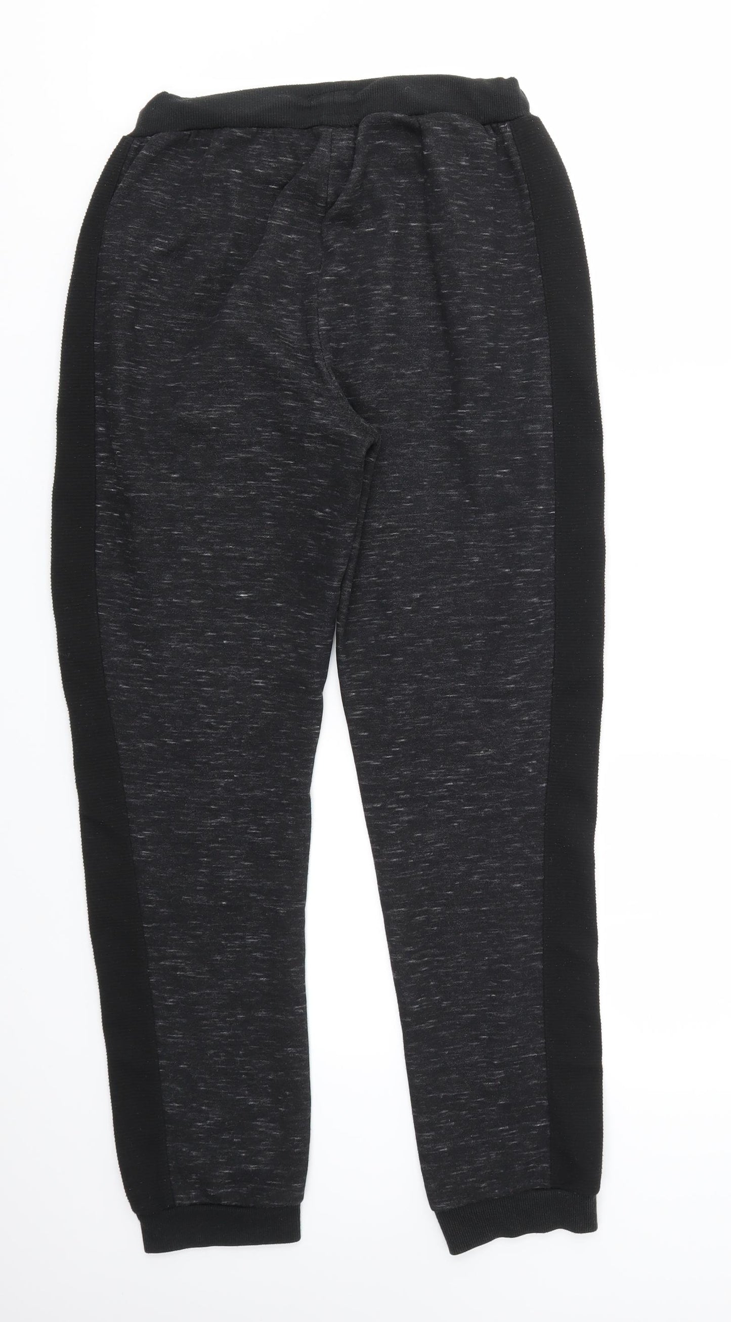 Primark Boys Black   Jogger Trousers Size 13-14 Years