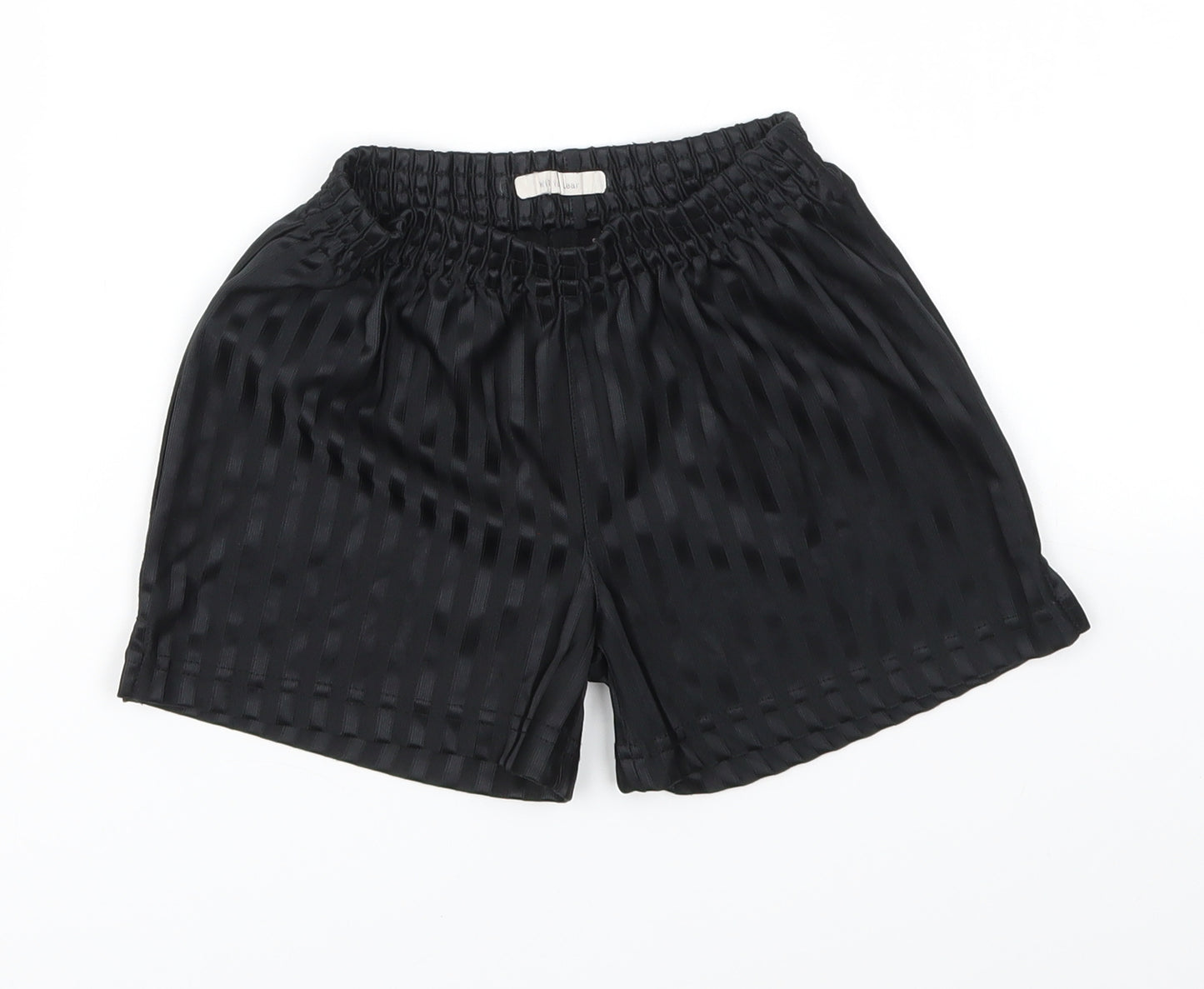 BACK TO SCHOOL Boys Black   Sweat Shorts Size 4-5 Years