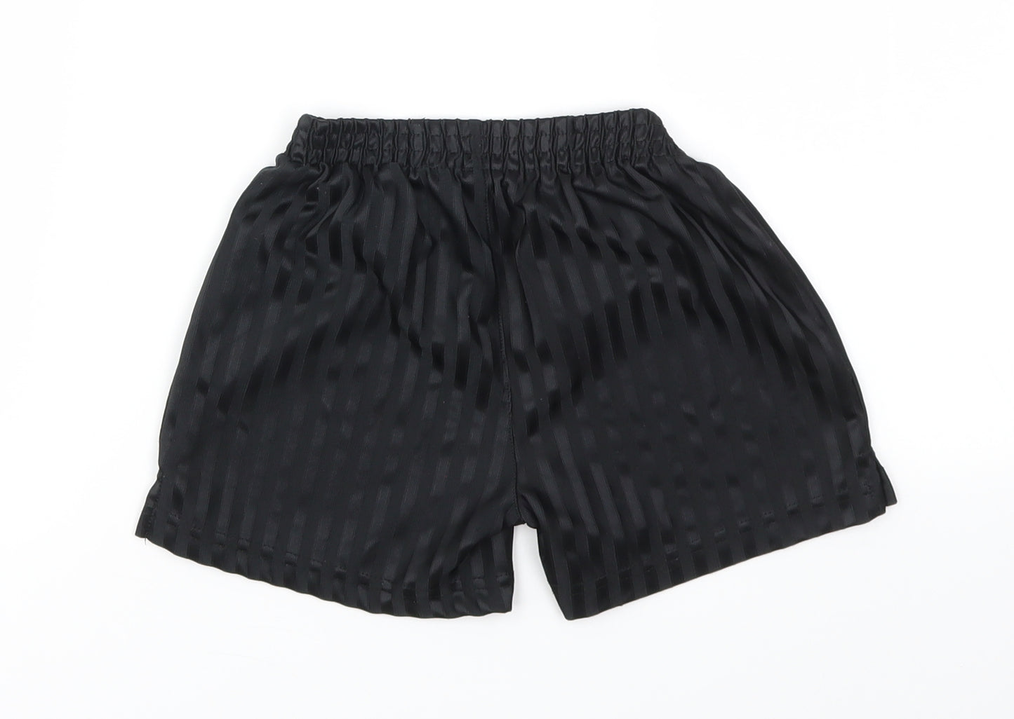 BACK TO SCHOOL Boys Black   Sweat Shorts Size 4-5 Years