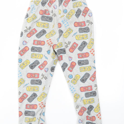 Disney Boys Multicoloured Geometric  Capri Trousers Size 5-6 Years