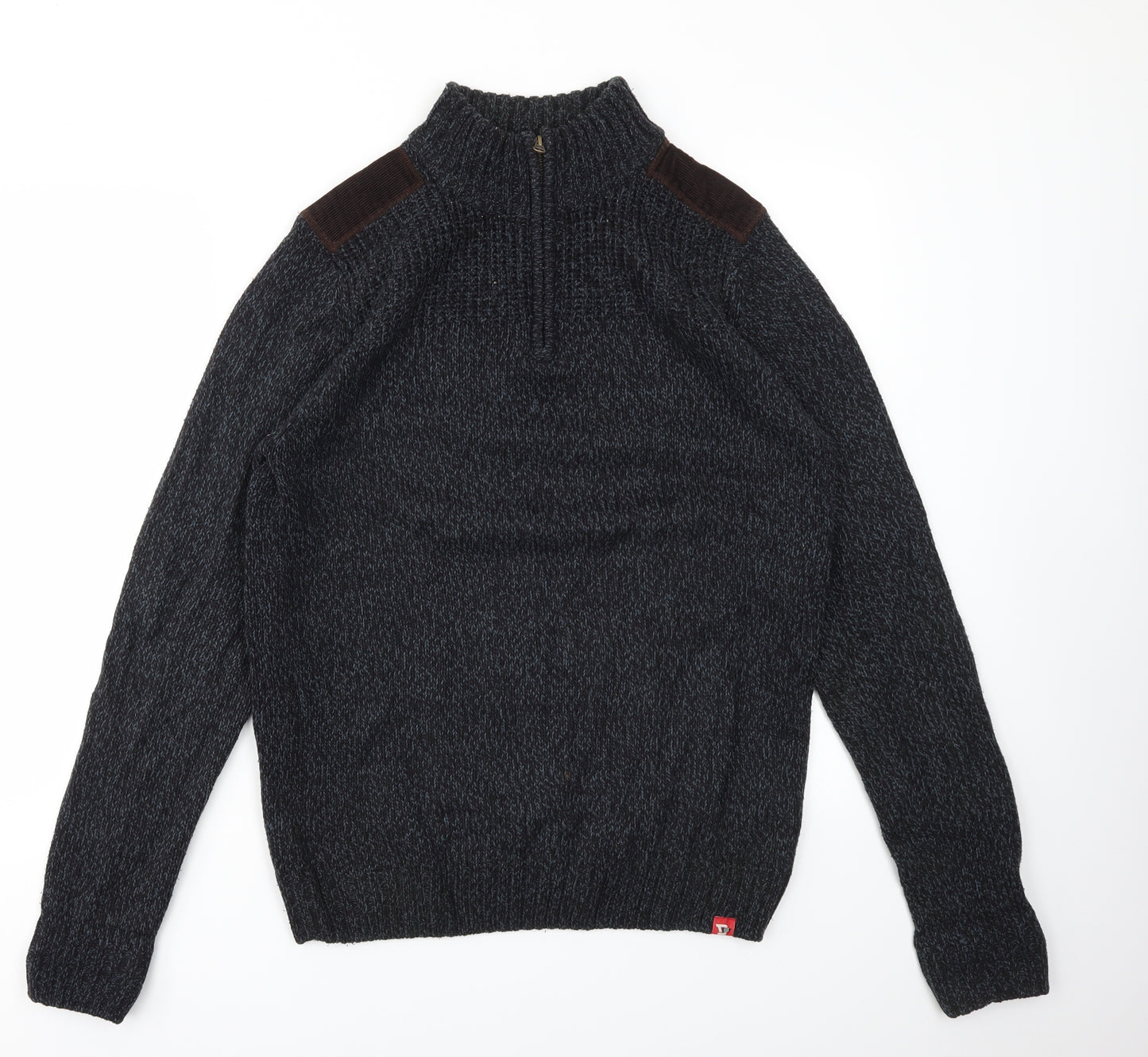 D555 Mens Blue   Pullover Sweatshirt Size M