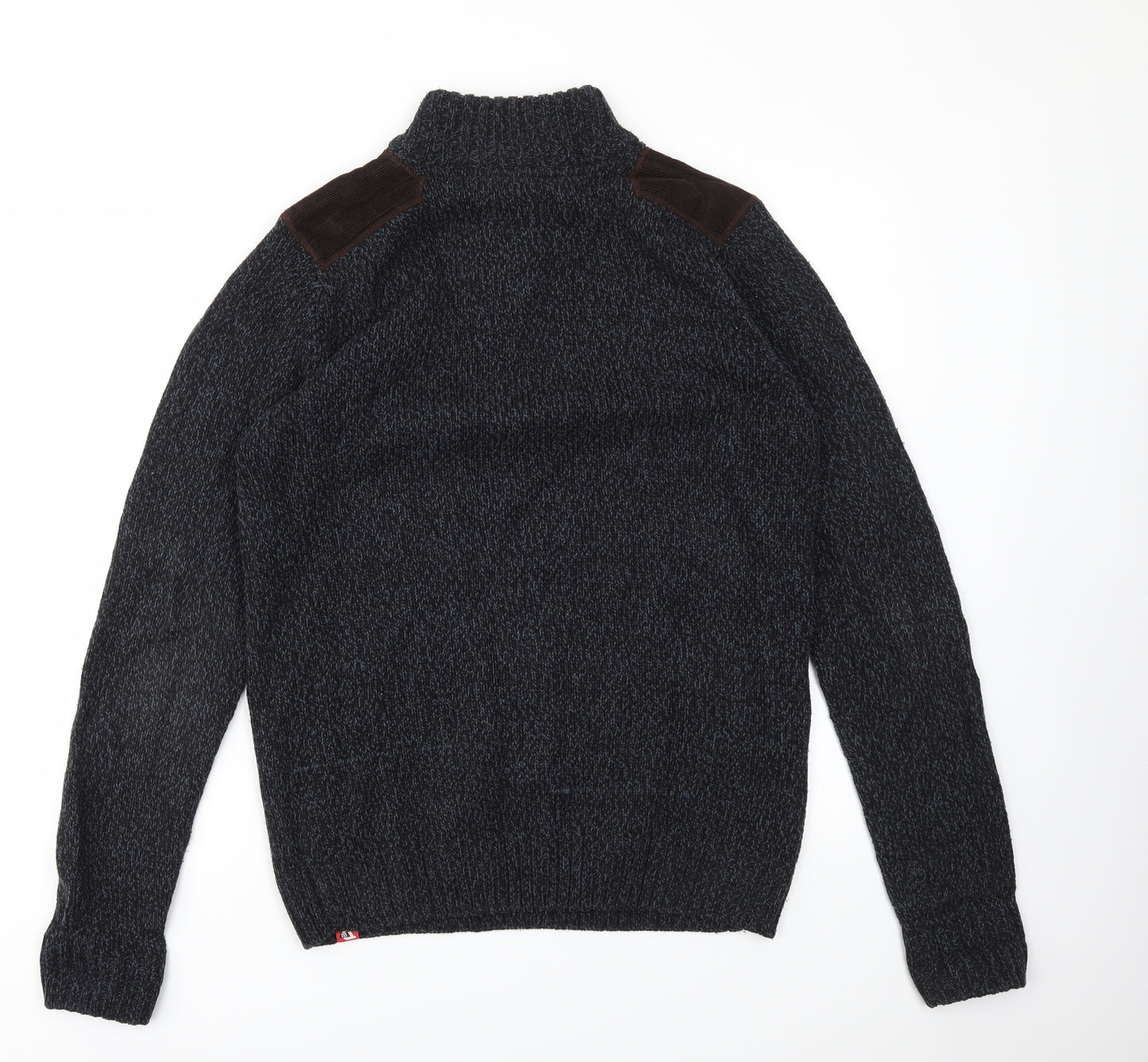 D555 Mens Blue   Pullover Sweatshirt Size M