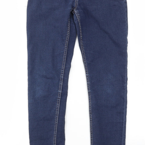 Preworn Girls Blue   Straight Jeans Size 10-11 Years