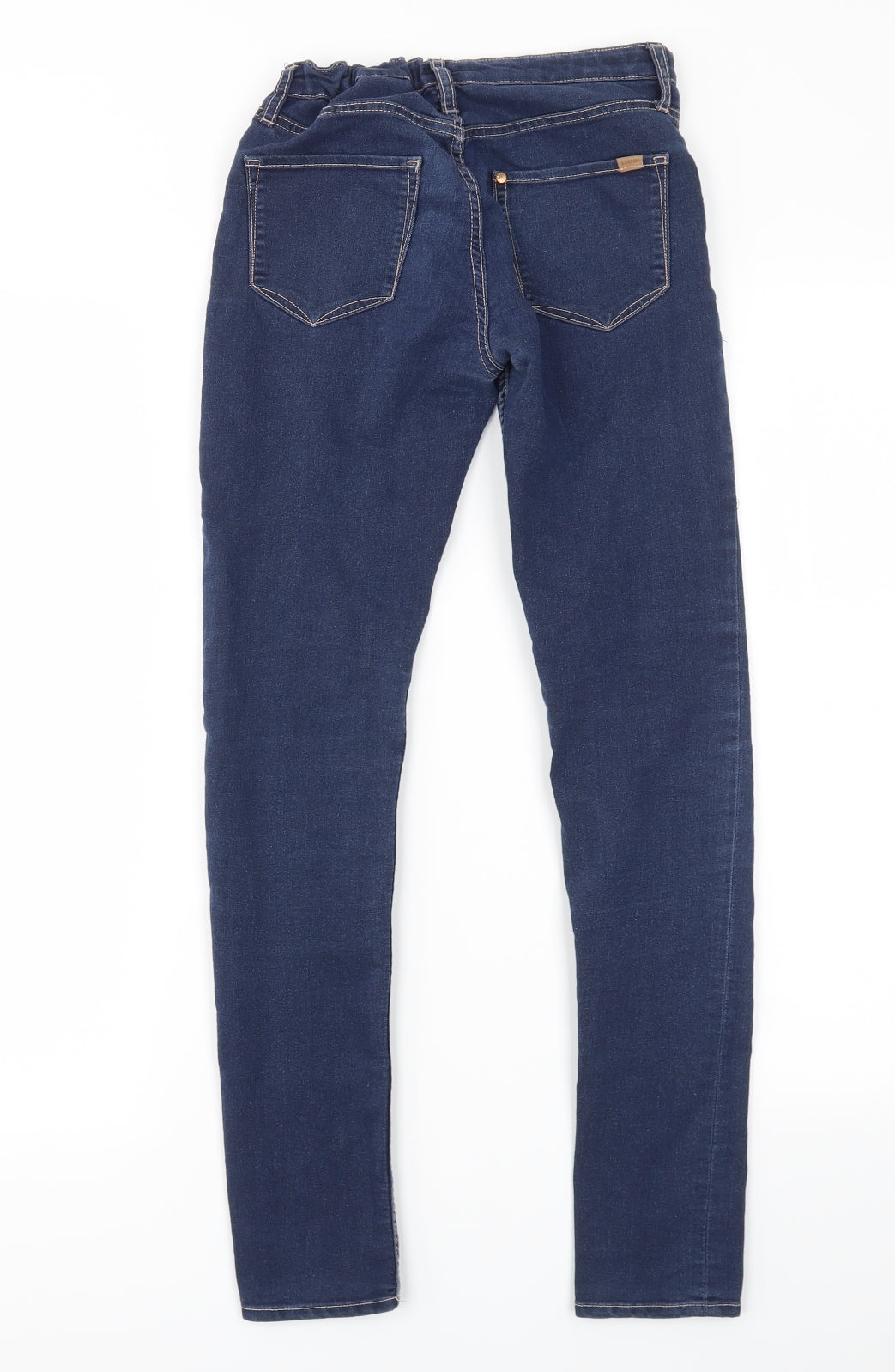 Preworn Girls Blue   Straight Jeans Size 10-11 Years