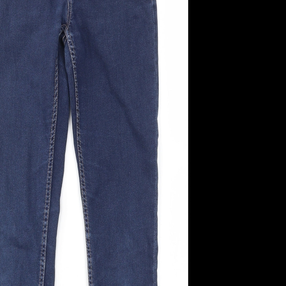 Preworn Girls Blue   Straight Jeans Size 10-11 Years