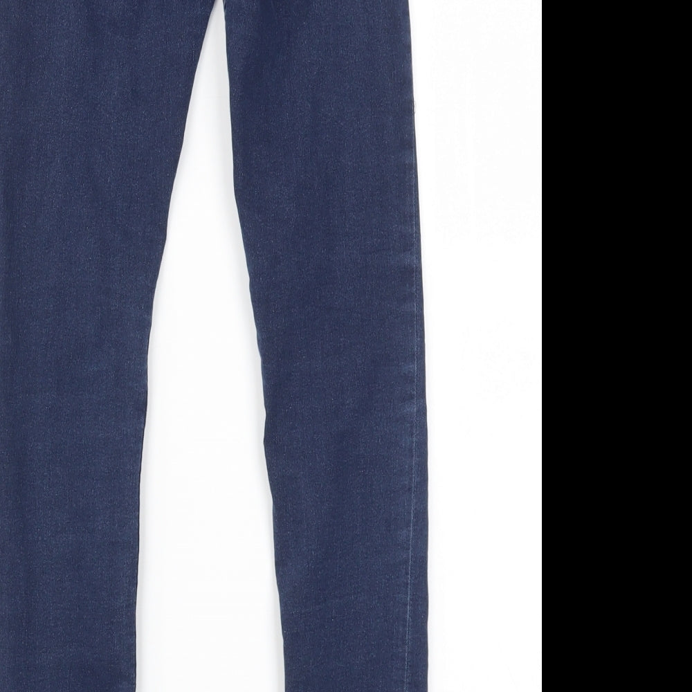 Preworn Girls Blue   Straight Jeans Size 10-11 Years