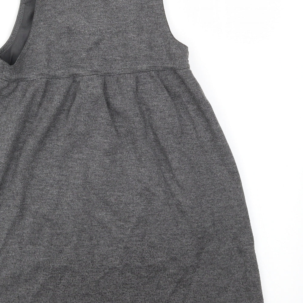 NEXT Girls Grey   Fit & Flare  Size 5 Years