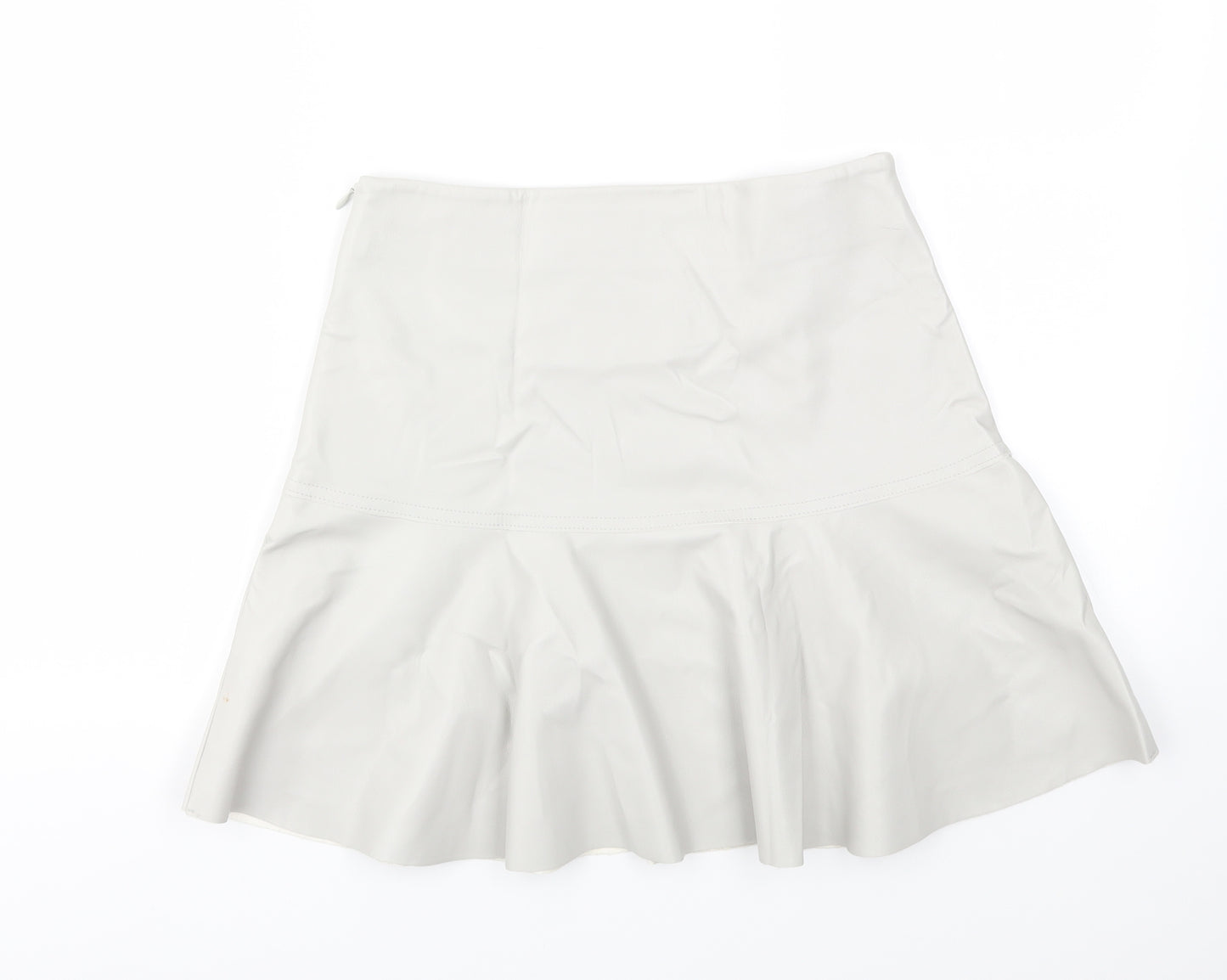 miss Selfridge  Womens Grey   Flare Skirt Size 8