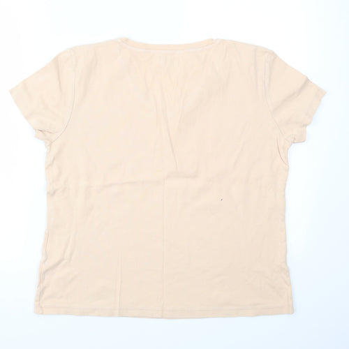 Bonmarché Womens Pink   Basic T-Shirt Size L