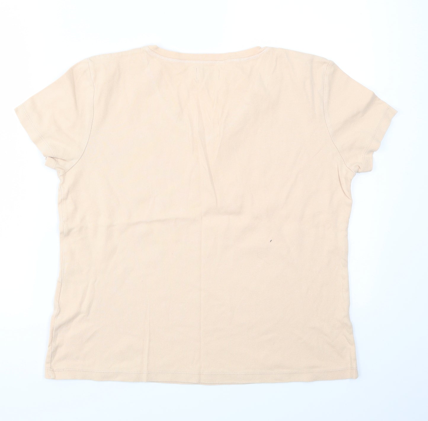 Bonmarché Womens Pink   Basic T-Shirt Size L