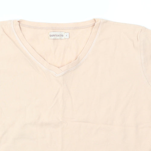 Bonmarché Womens Pink   Basic T-Shirt Size L