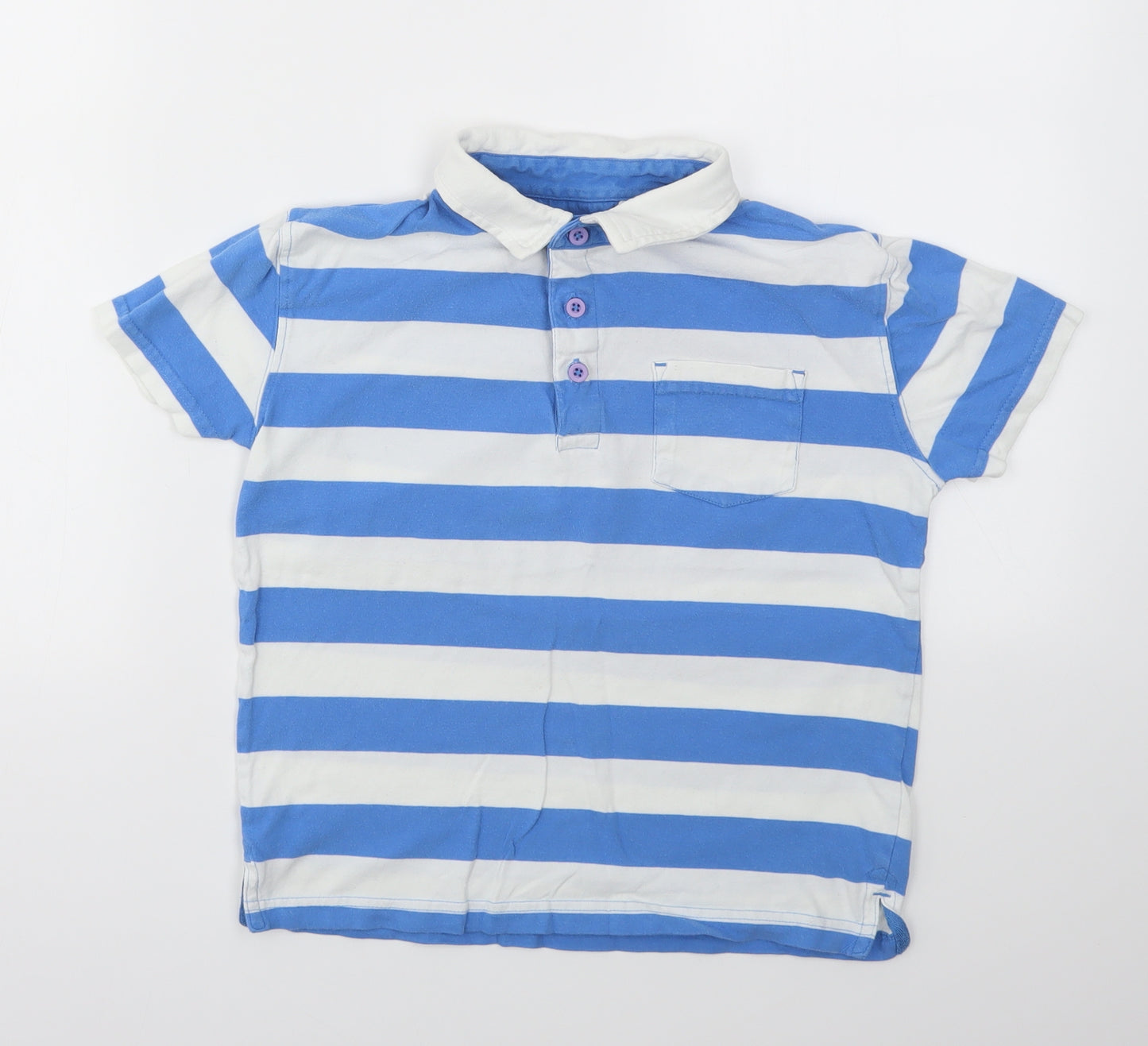 jhon lewis Boys Multicoloured Striped  Basic T-Shirt Size 10 Years