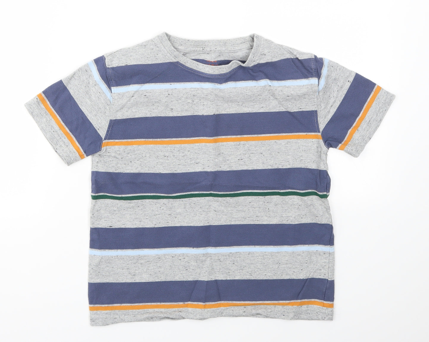 JHON LEWIS Boys Multicoloured Striped  Basic T-Shirt Size 10 Years