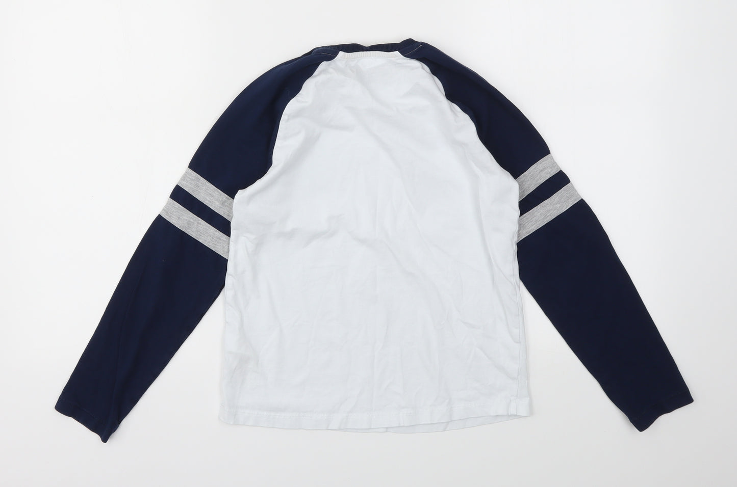 M&S Boys Blue   Basic T-Shirt Size 9-10 Years