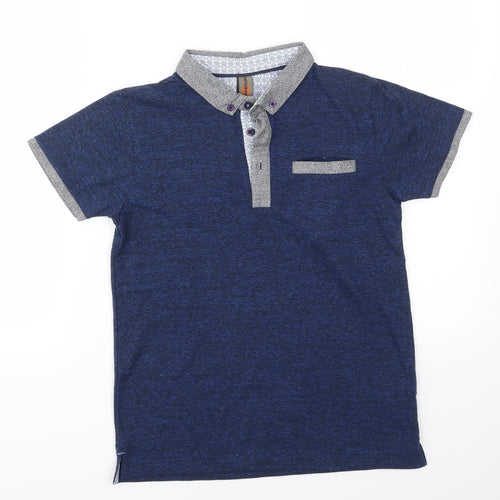 Urban Boys Blue   Basic T-Shirt Size 11-12 Years