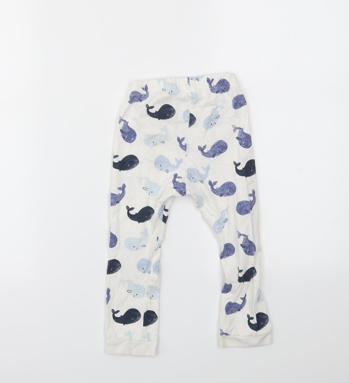 H&M Boys Multicoloured Animal Print  Jogger Trousers Size 3 Years - PJS
