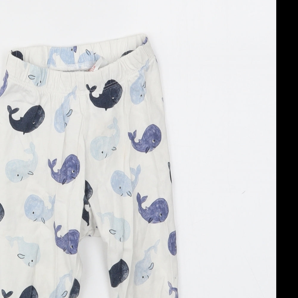 H&M Boys Multicoloured Animal Print  Jogger Trousers Size 3 Years - PJS
