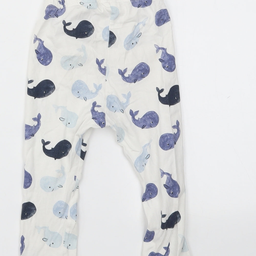 H&M Boys Multicoloured Animal Print  Jogger Trousers Size 3 Years - PJS