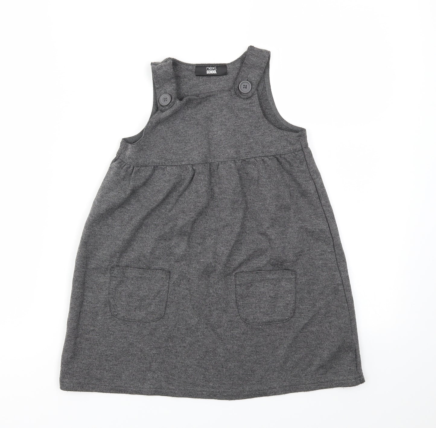 NEXT Girls Grey   Fit & Flare  Size 5 Years