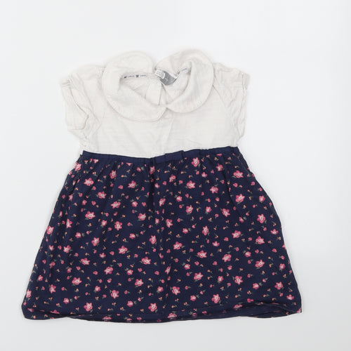 Debenhams Girls Multicoloured Floral  Fit & Flare  Size 18-24 Months