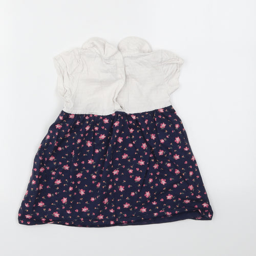 Debenhams Girls Multicoloured Floral  Fit & Flare  Size 18-24 Months