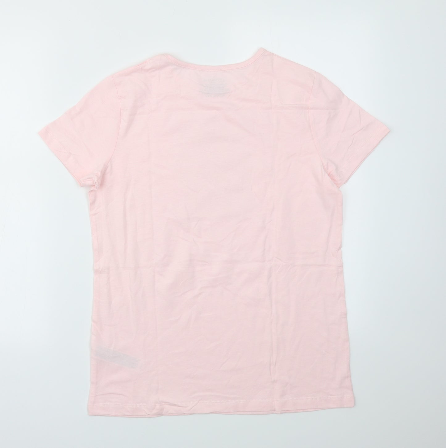 Primark Girls Pink   Basic T-Shirt Size 12-13 Years