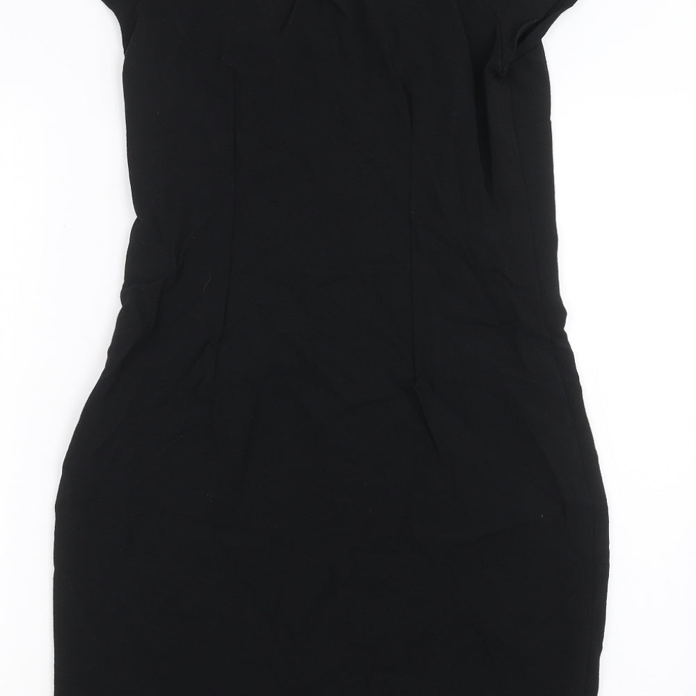 Amphora Womens Black   Shift  Size 8