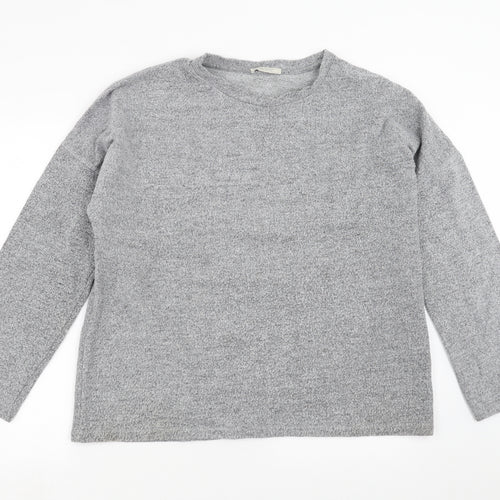 Zara Womens Grey   Pullover Jumper Size M