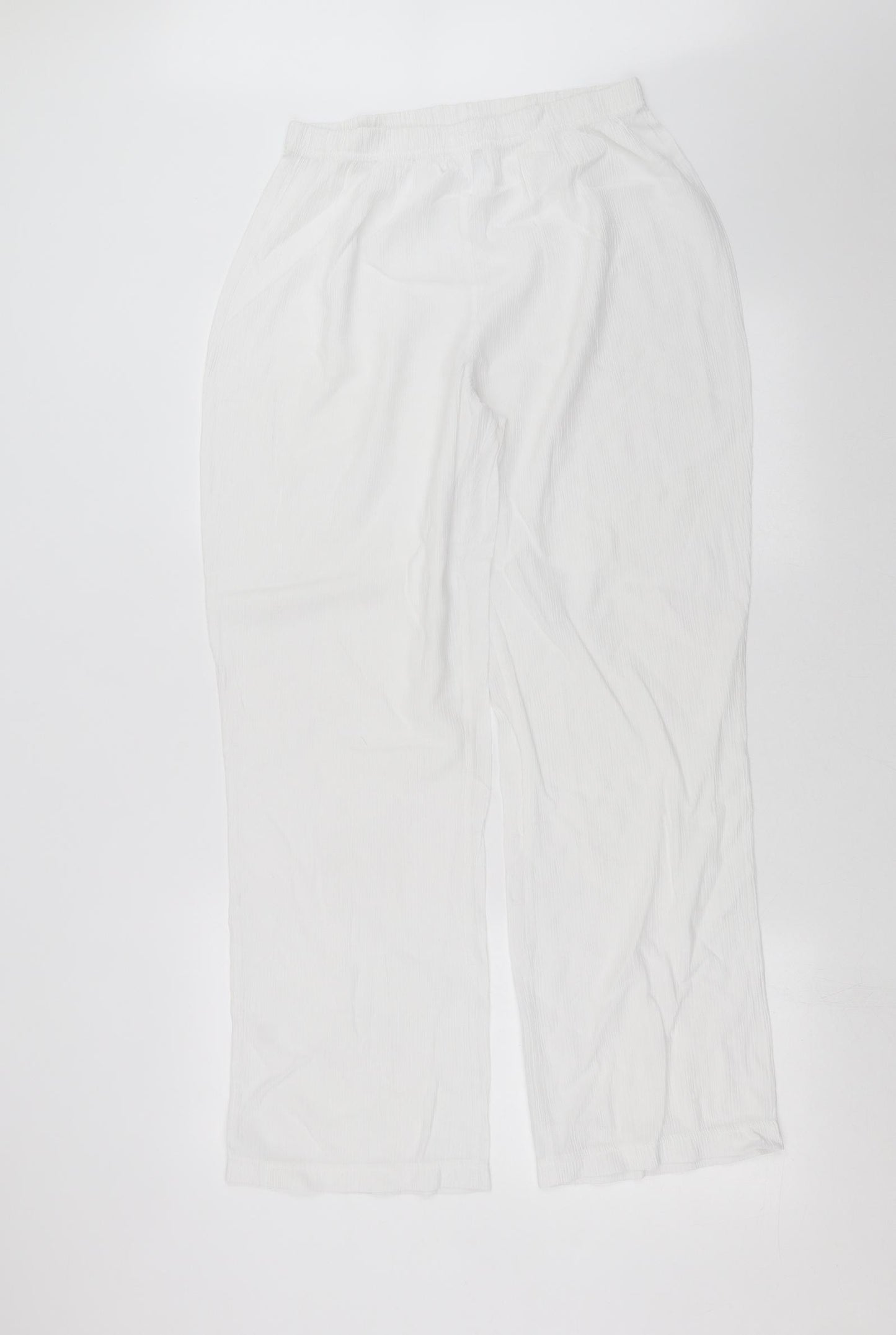 Being casual Womens White   Trousers  Size 14 L29 in