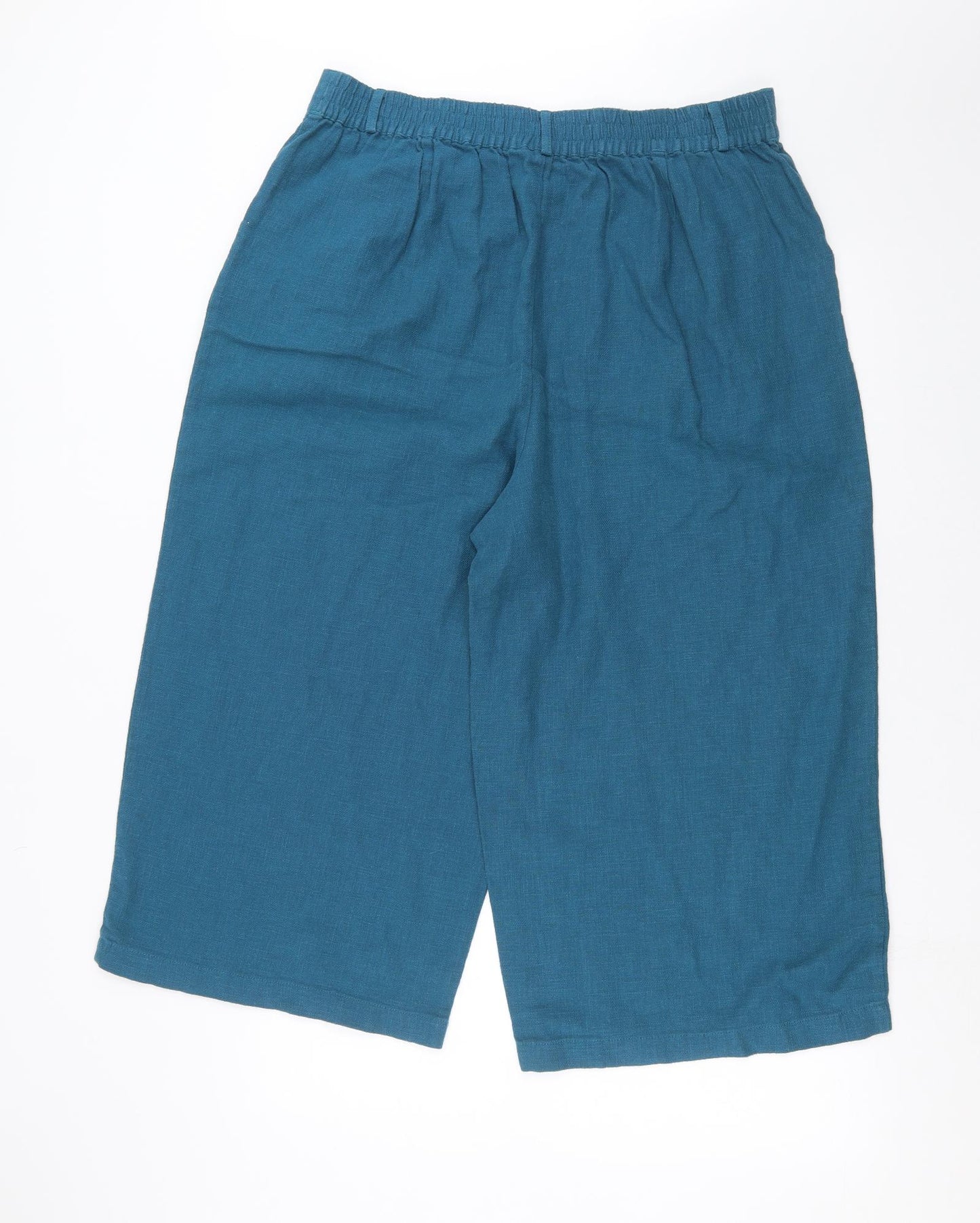 Seasalt cornwall Womens Blue   Cropped Trousers Size 18 L22 in