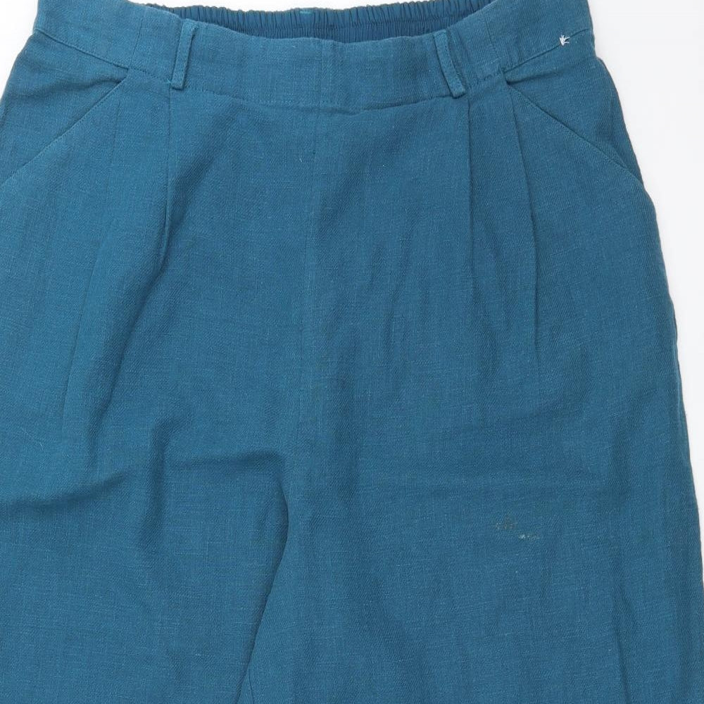 Seasalt cornwall Womens Blue   Cropped Trousers Size 18 L22 in
