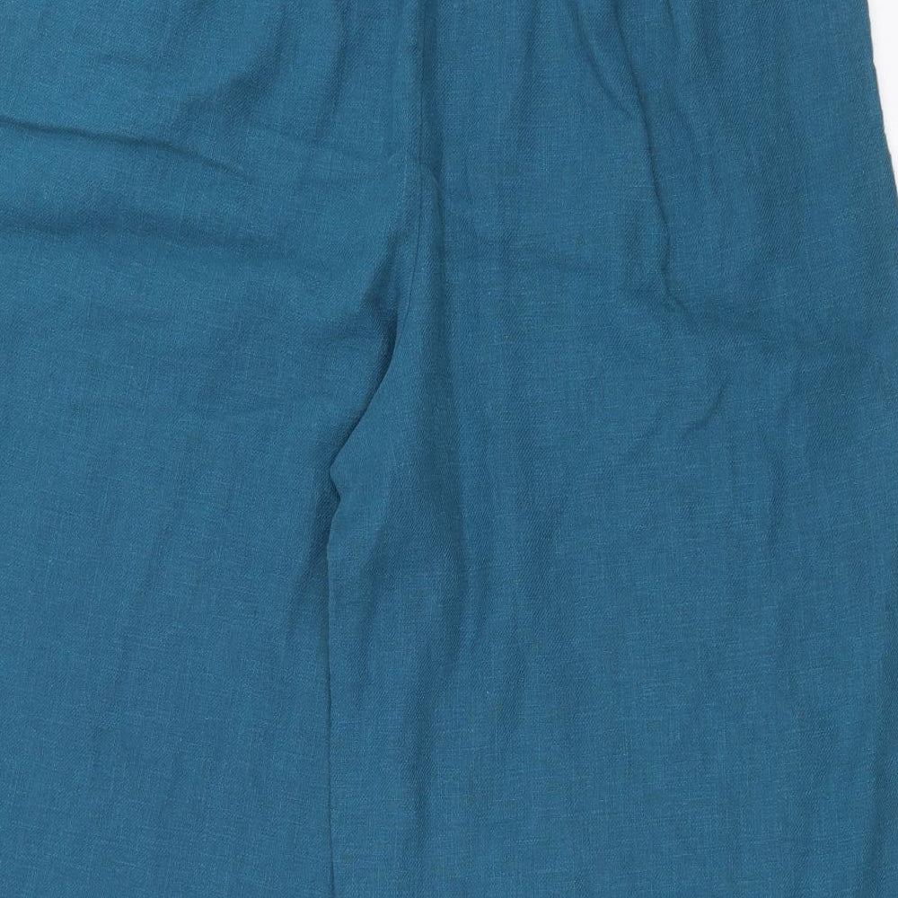 Seasalt cornwall Womens Blue   Cropped Trousers Size 18 L22 in