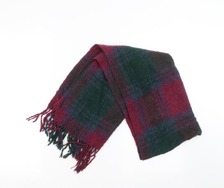 Preworn Womens Multicoloured Check   Scarf