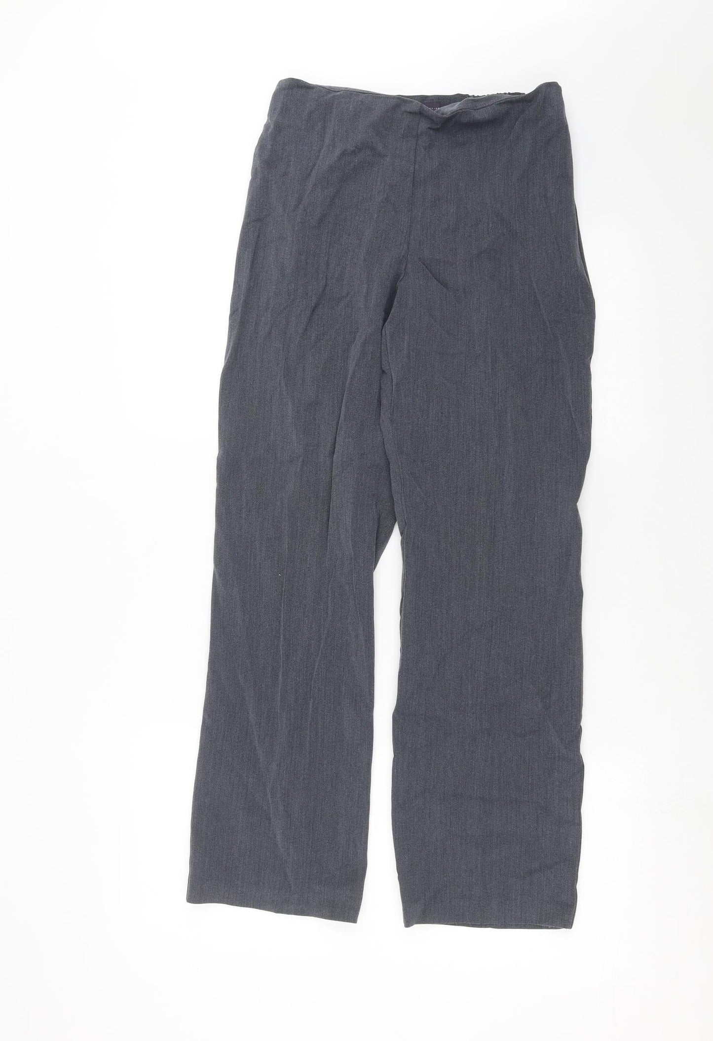 Marks and Spencer Womens Grey   Trousers  Size 8 L29 in