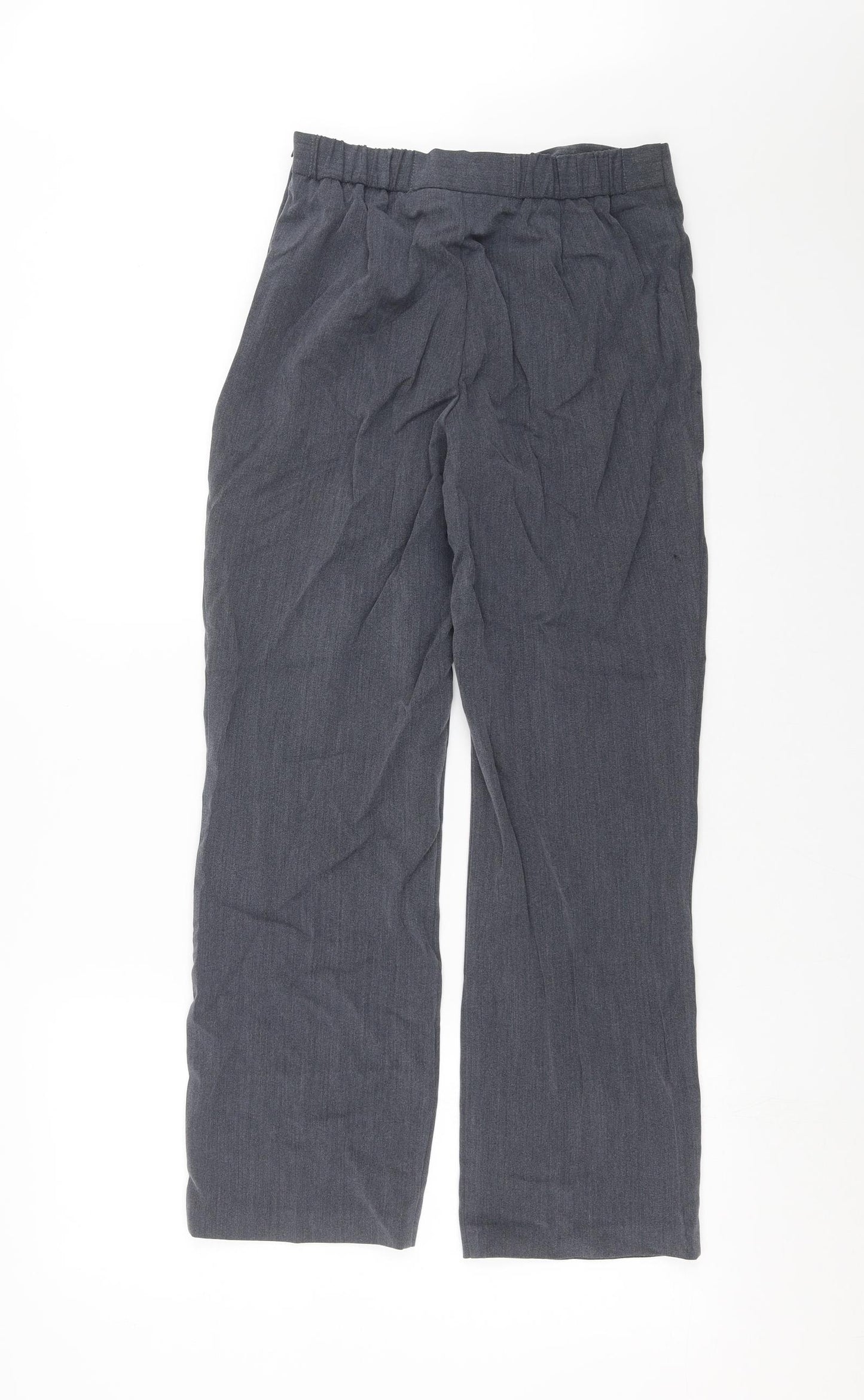 Marks and Spencer Womens Grey   Trousers  Size 8 L29 in