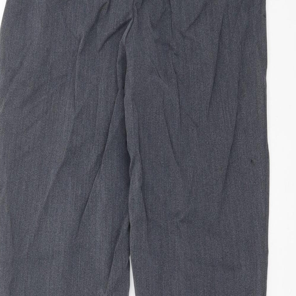 Marks and Spencer Womens Grey   Trousers  Size 8 L29 in