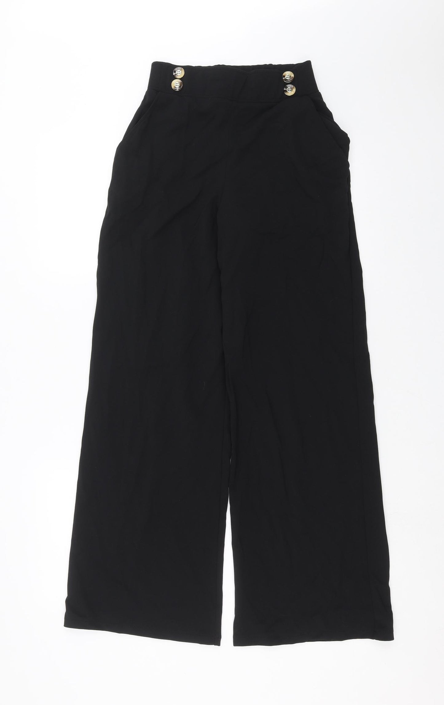 River Island Womens Black   Trousers  Size 8 L30 in