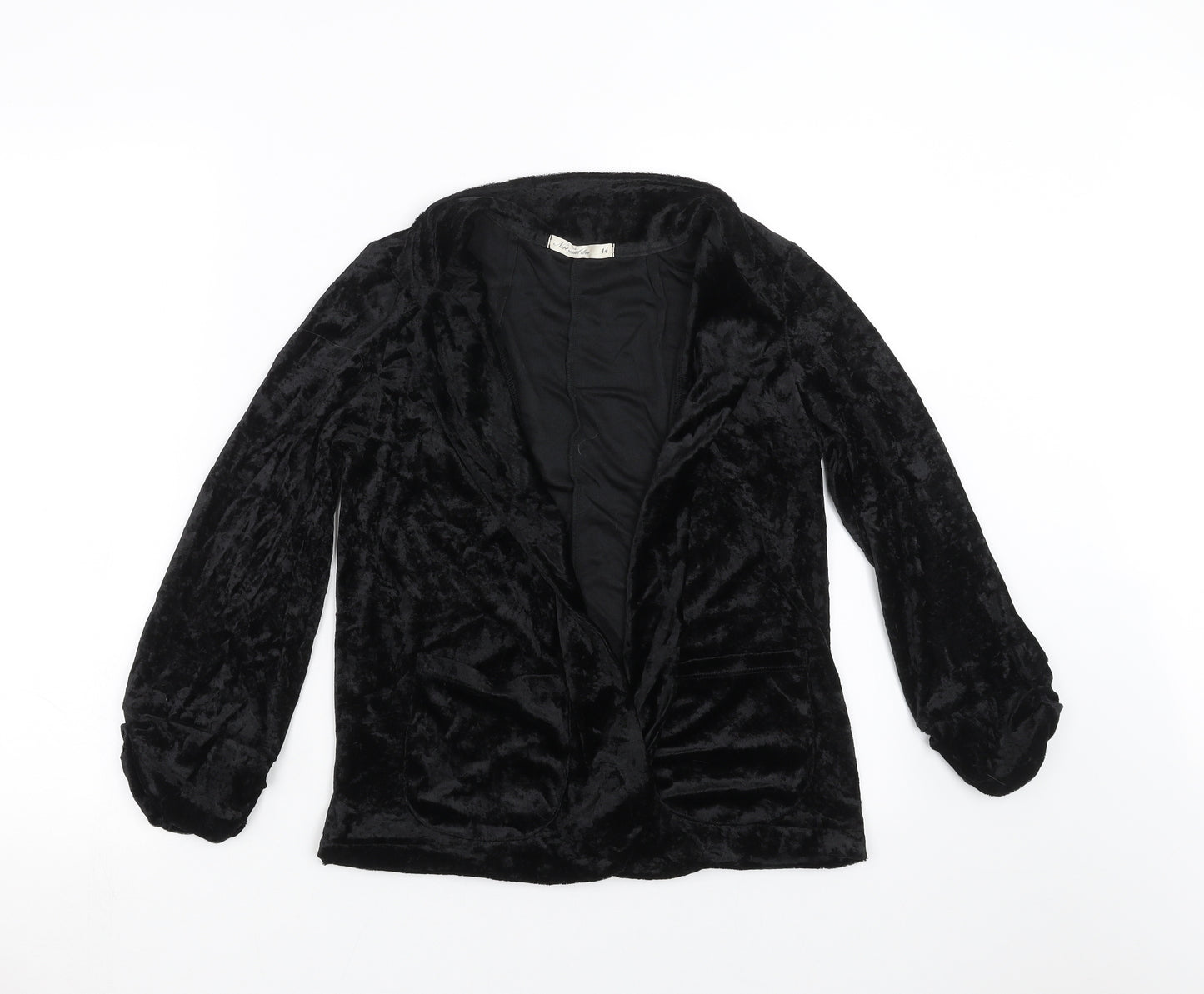 NEXT Womens Black   Cardigan Jumper Size 14