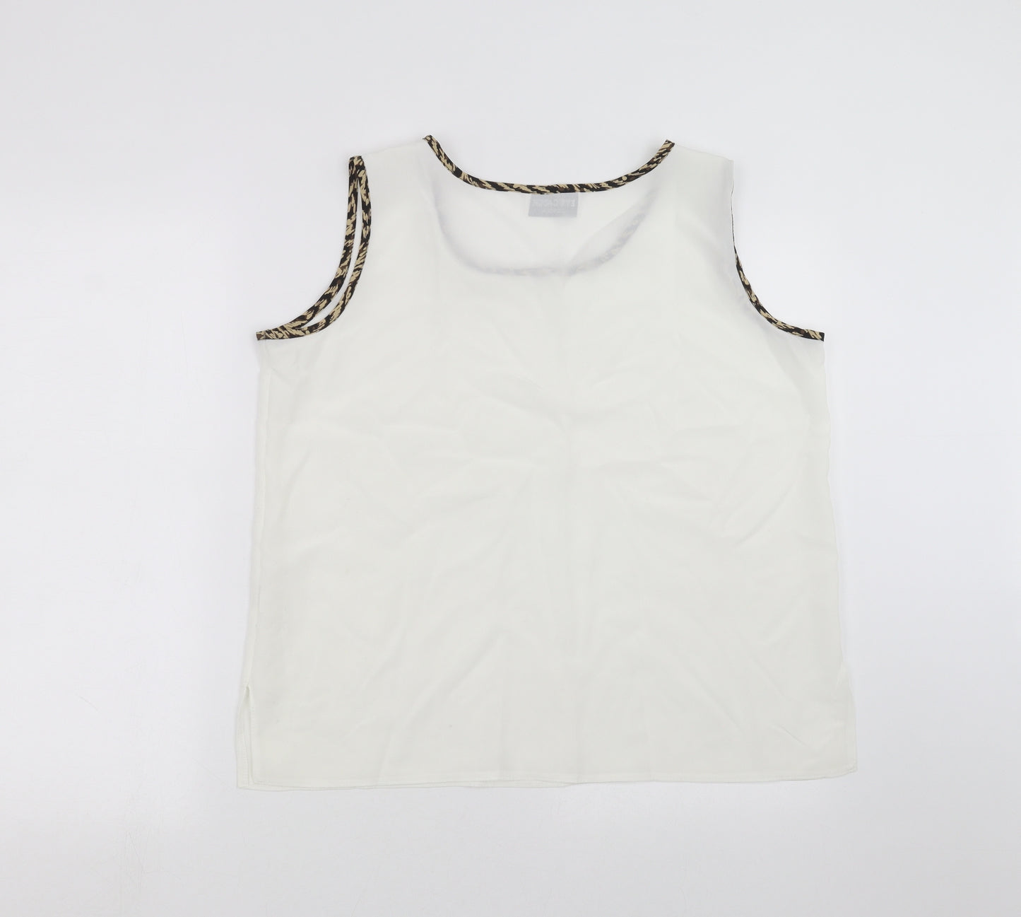 Eye Catch Womens White   Basic Blouse Size 16