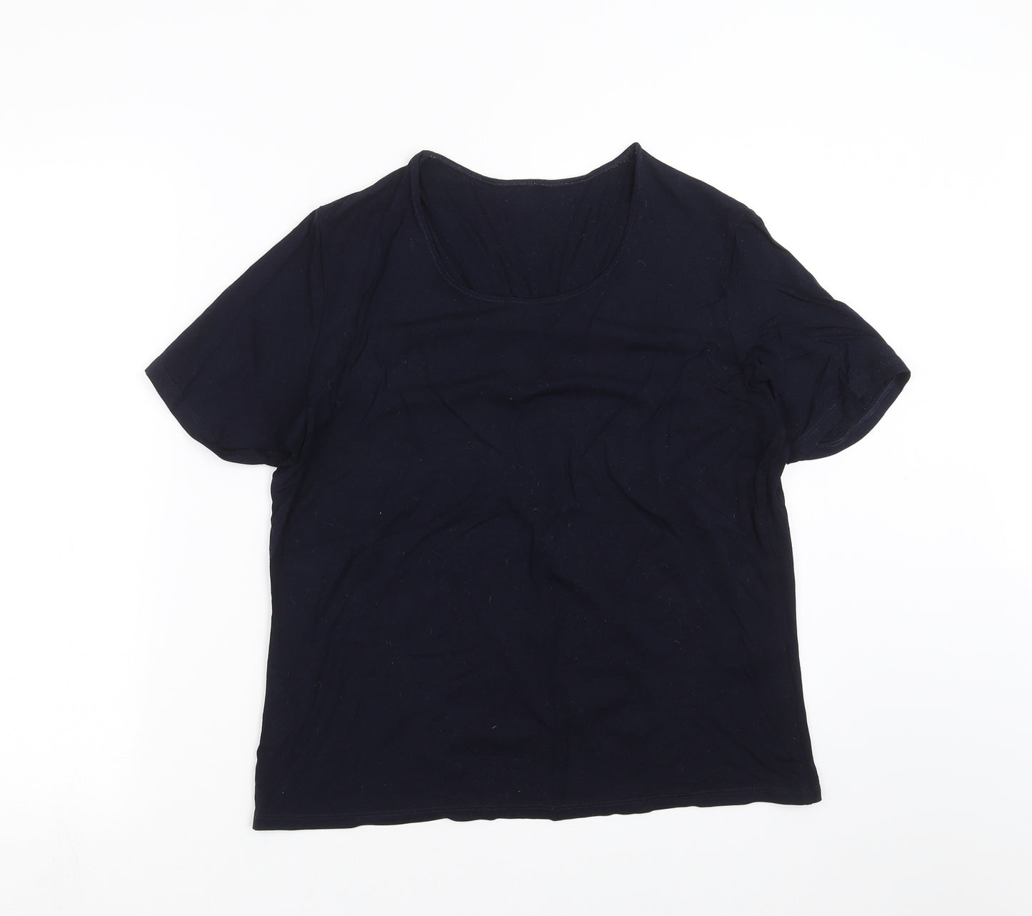 Marks and Spencer Womens Blue   Basic T-Shirt Size 16