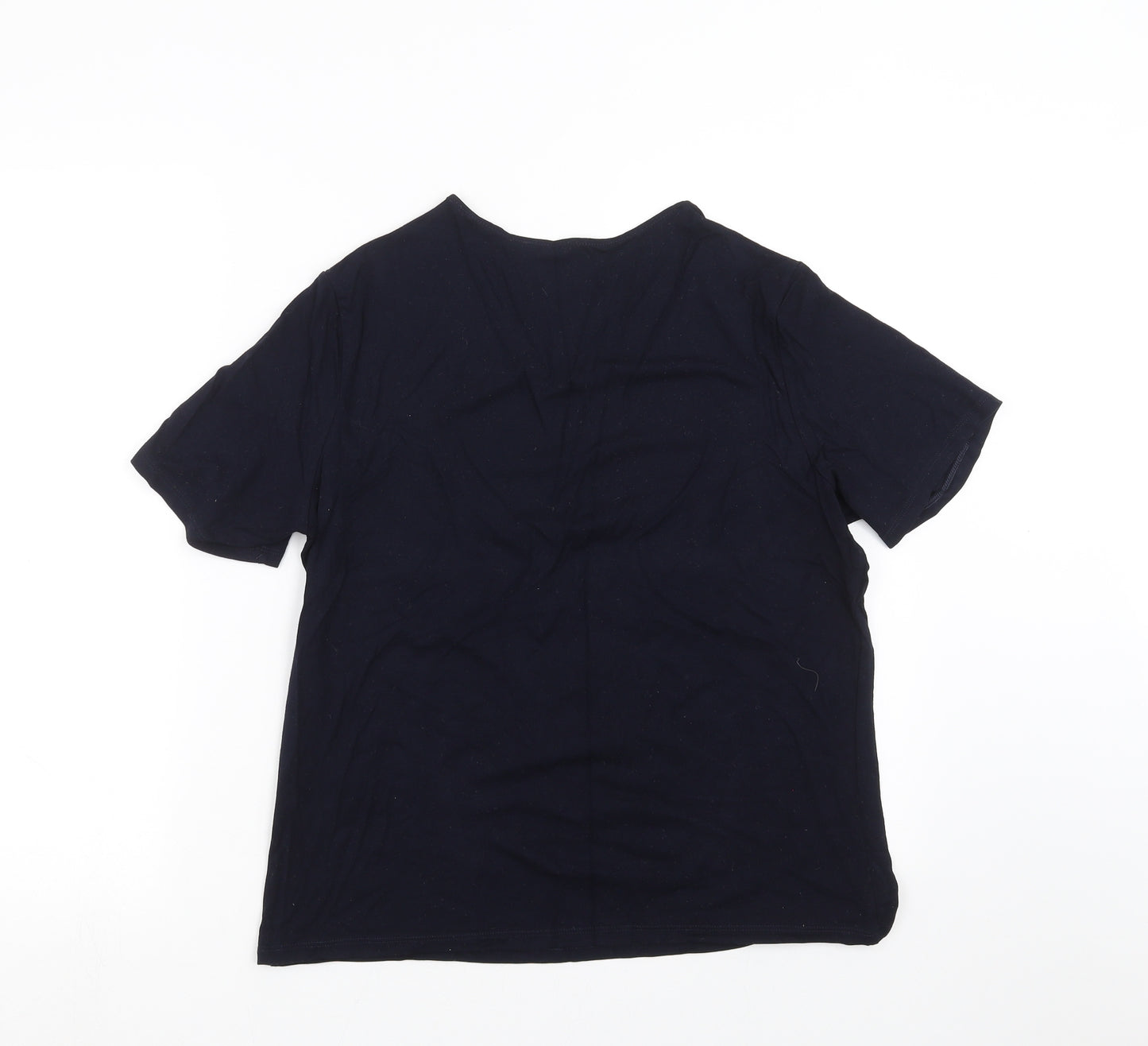 Marks and Spencer Womens Blue   Basic T-Shirt Size 16
