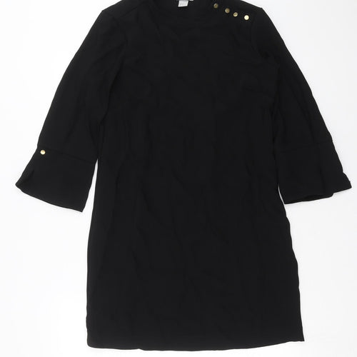 H&M Womens Black   Shift  Size 10