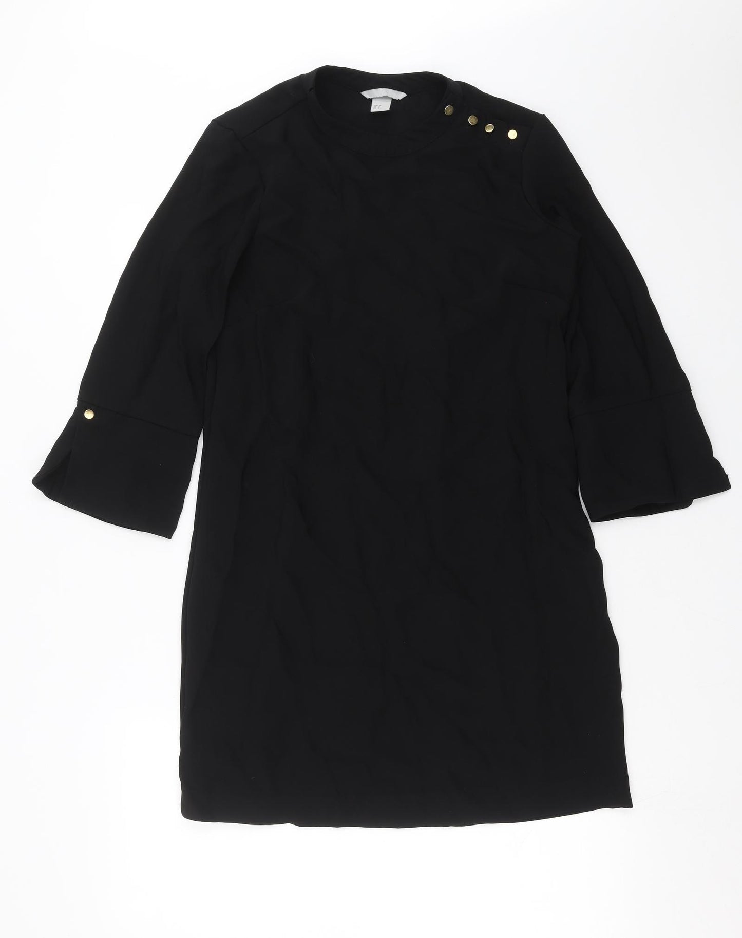 H&M Womens Black   Shift  Size 10