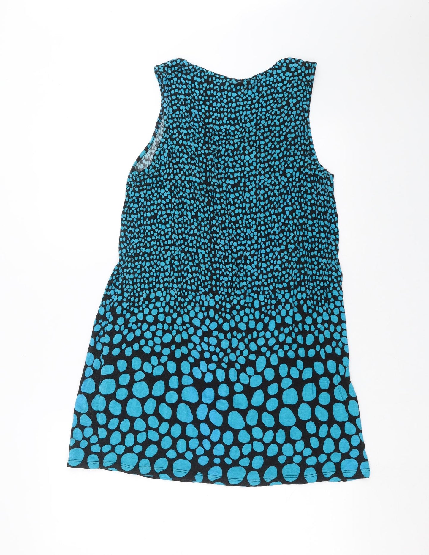 George Womens Blue Geometric  Tank Dress  Size 16