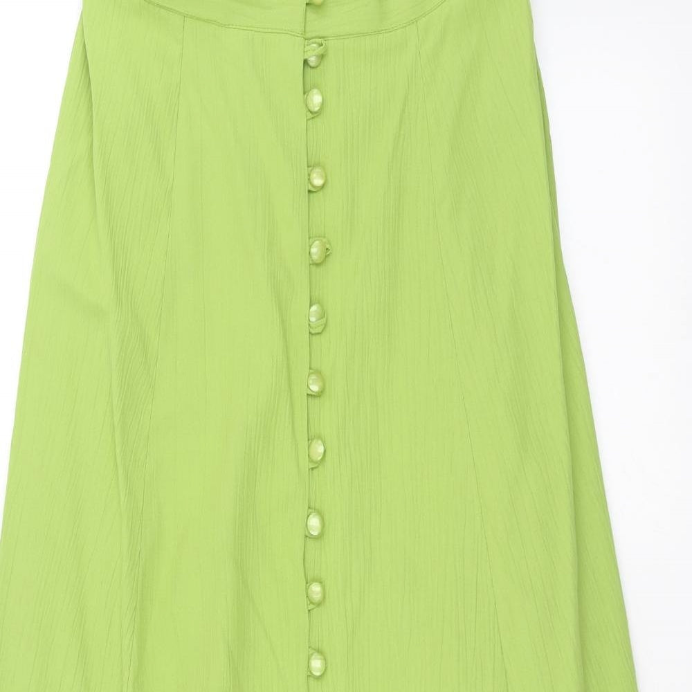 Bonmarché Womens Green   A-Line Skirt Size 14