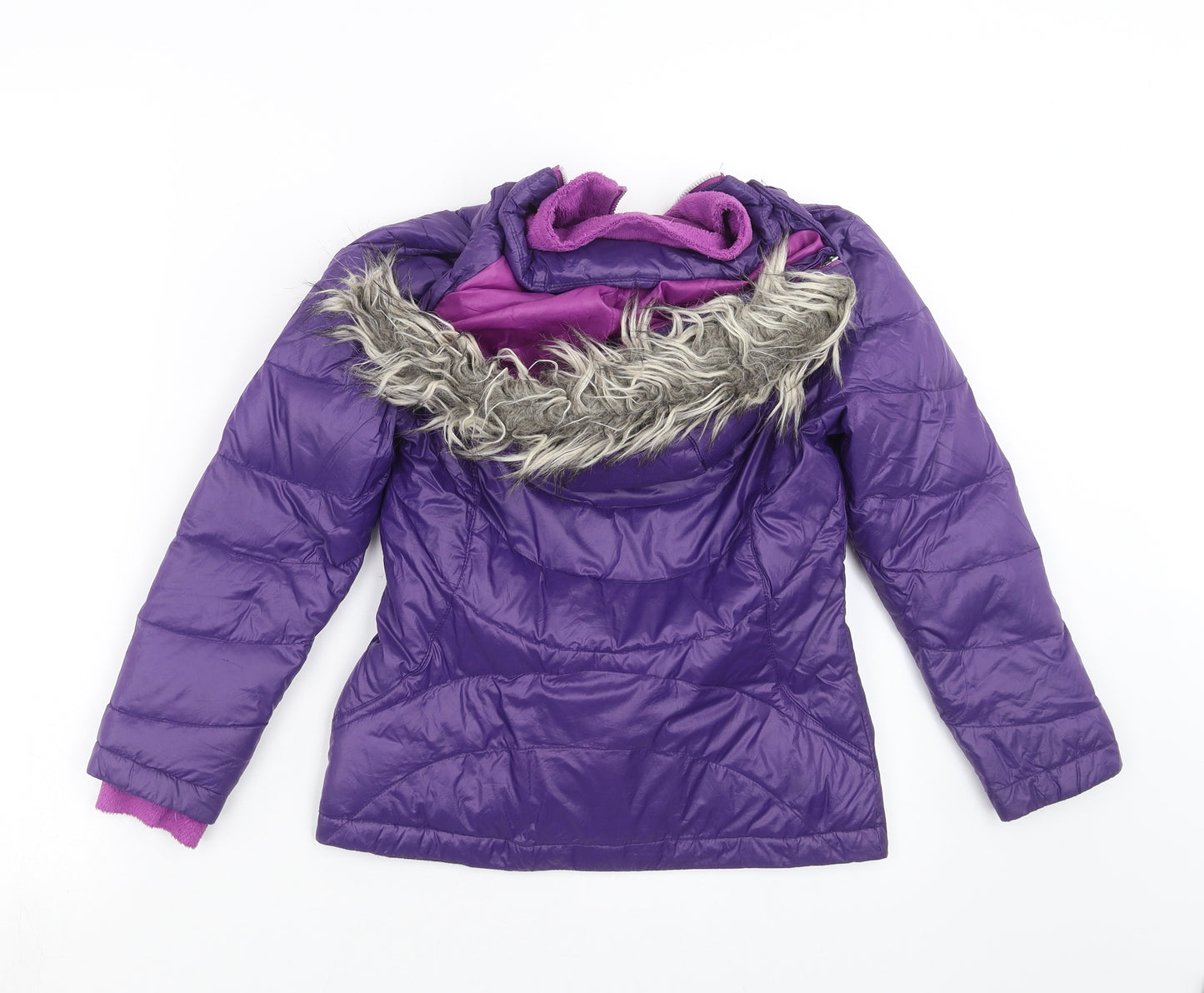 Free Country Girls Purple   Parka Coat Size 5-6 Years