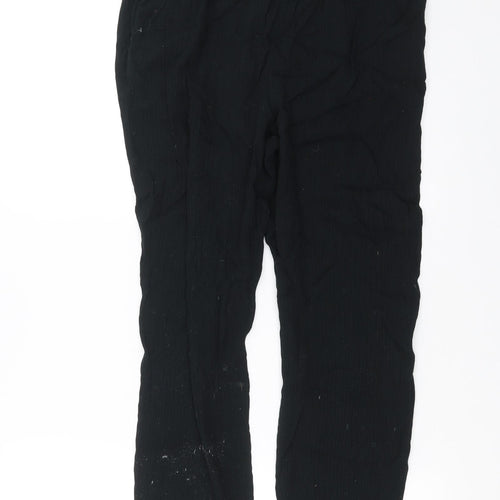 Marks and Spencer Womens Black   Trousers  Size 14 L26 in